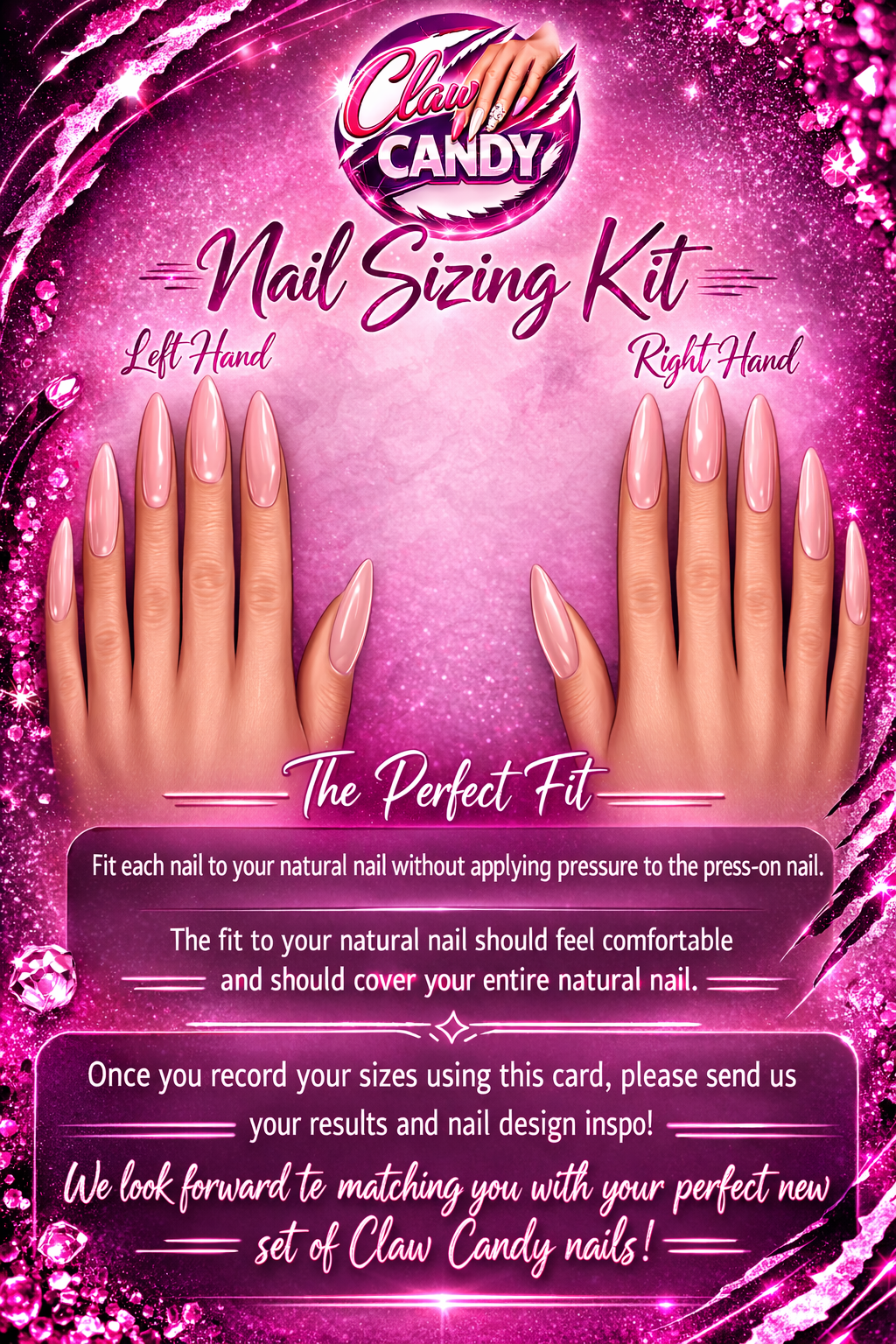 (C) Nail Sizing Kit - All Inclusive